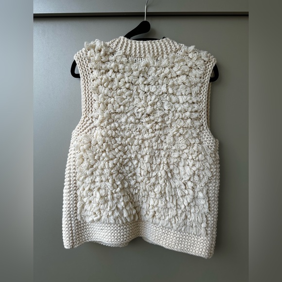 Loopy knitted vest with matching bag - Picture 3 of 5